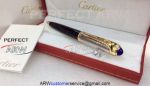 Perfect Replica AAA Grade Cartier Roadster Pen Gold Clip Ballpoint Pens Buy